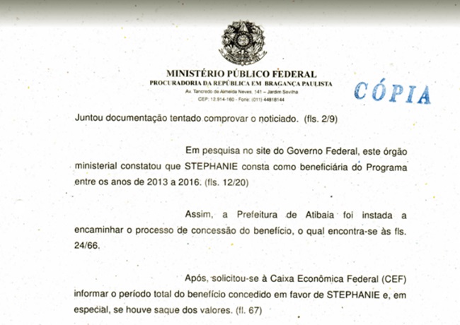 Filho de Olavo de Carvalho foi aprovado no Bolsa Família