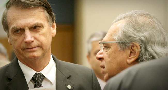 funciona previdência chile Bolsonaro e Paulo Guedes