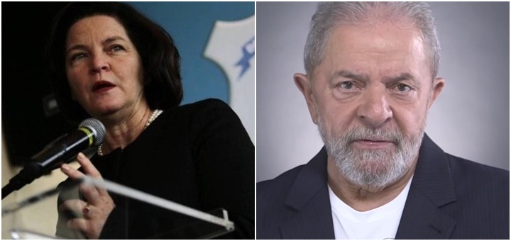 Raquel Dodge e Lula solto