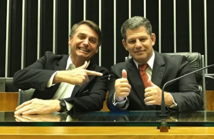 Bolsonaro e Gustavo Bebianno