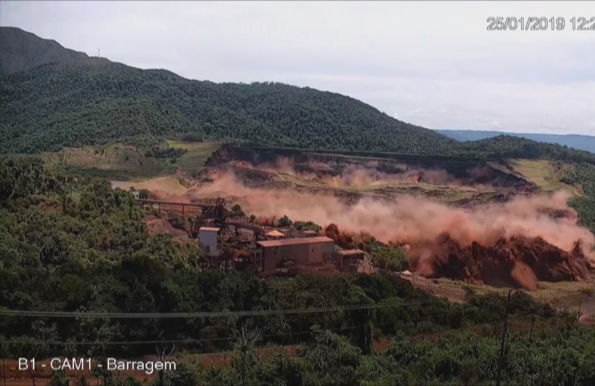 vídeo lama da vale brumadinho