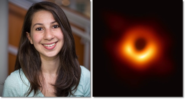 Katie Bouman jovem famosa foto do buraco negro