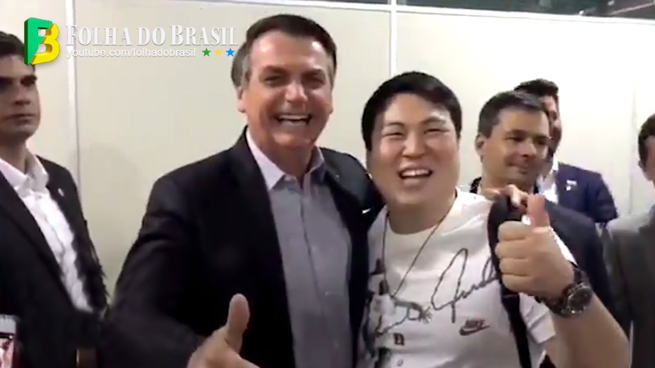 jair bolsonaro encontra chinês pênis