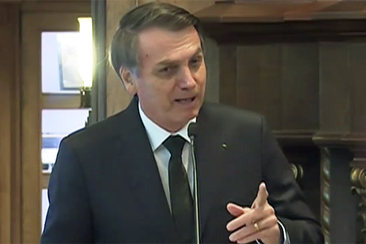 Presidente da FIERGS se encontra com Jair Bolsonaro em seminário nos EUA