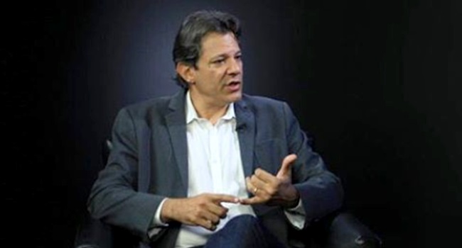 Fernando Haddad Nova República terminou bolsonaro psdb