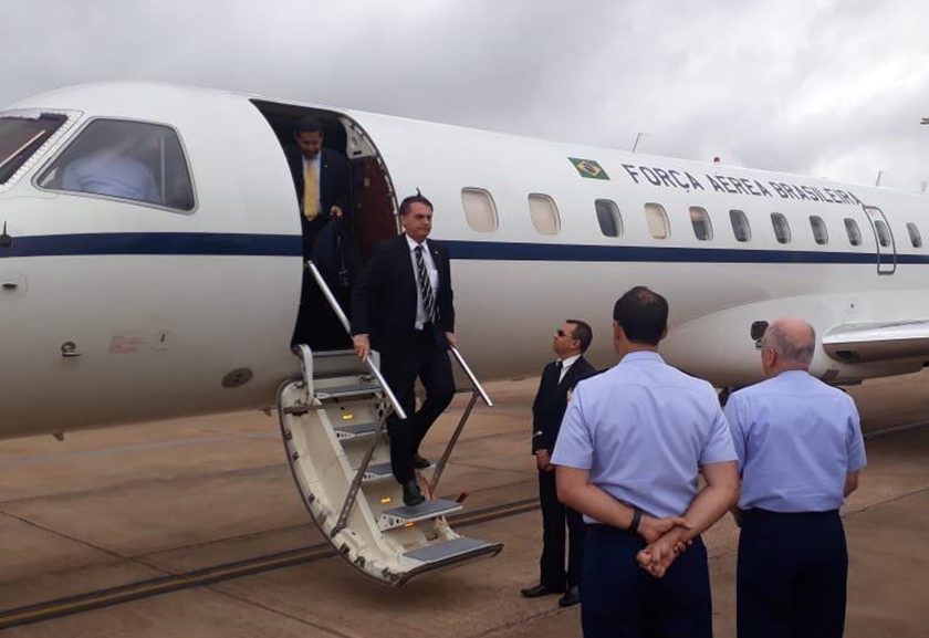 Bolsonaro drogas aviÃ£o da FAB