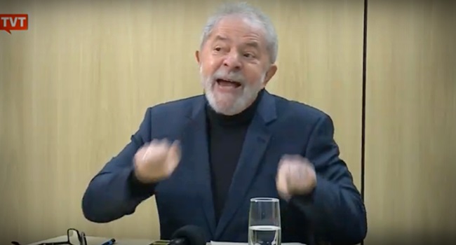 gostaria ver frente William Bonner Lula entrevista globo