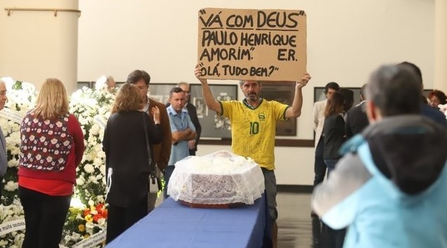 velório de Paulo Henrique Amorim