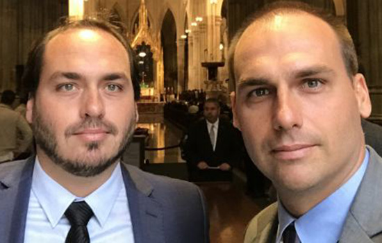 eduardo bolsonaro carlos bolsonaro churchill