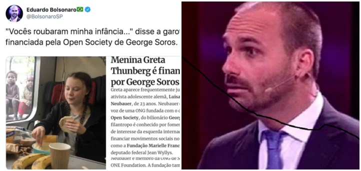 eduardo bolsonaro greta thunberg