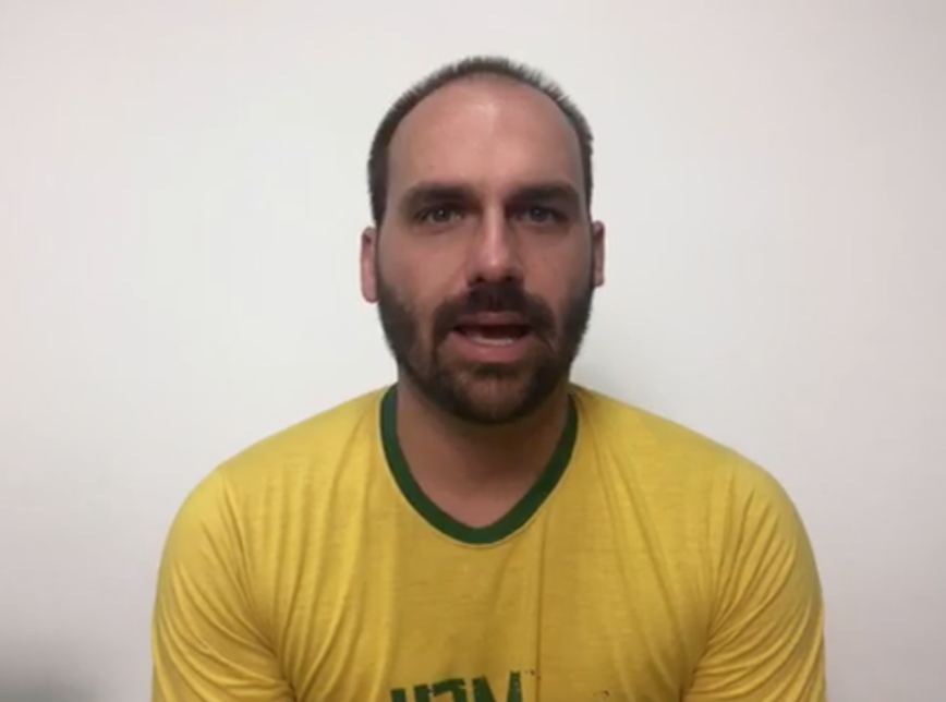 eduardo bolsonaro eleições argentinas