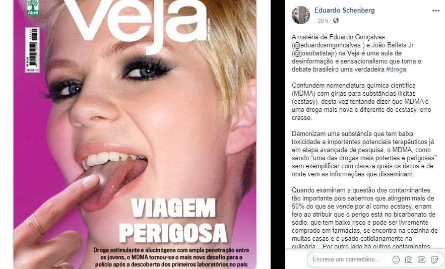 capa da revista veja