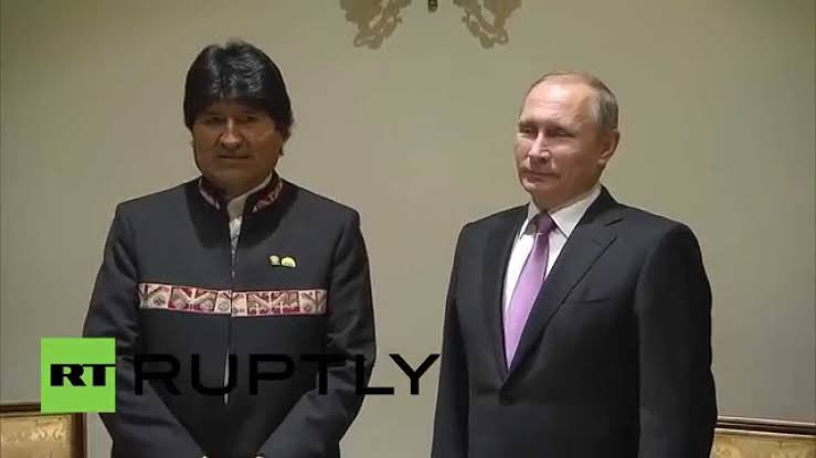 Evo Morales Vladimir Putin