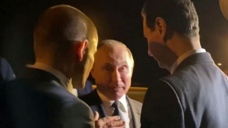 putin assad encontro síria