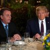 Bolsonaro restringe entrada aérea no Brasil mas exclui EUA, onde epidemia se espalha bolsonaro-trump-florida