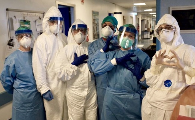 fotos relato enfermeiro italiano epicentro coronavírus