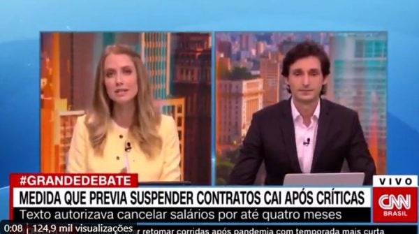 Gabriela Tomé Coronavírus CNN