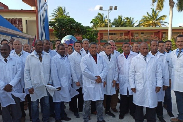 médicos cubanos coronavírus itália