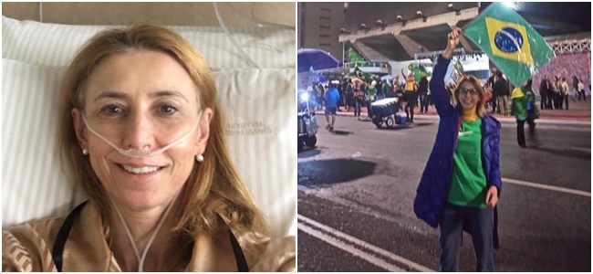 Coronavírus: secretária de Damares que participou de passeata está internada