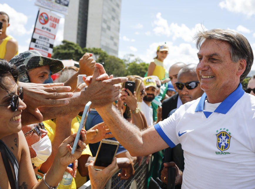 bolsonaro teste coronavírus