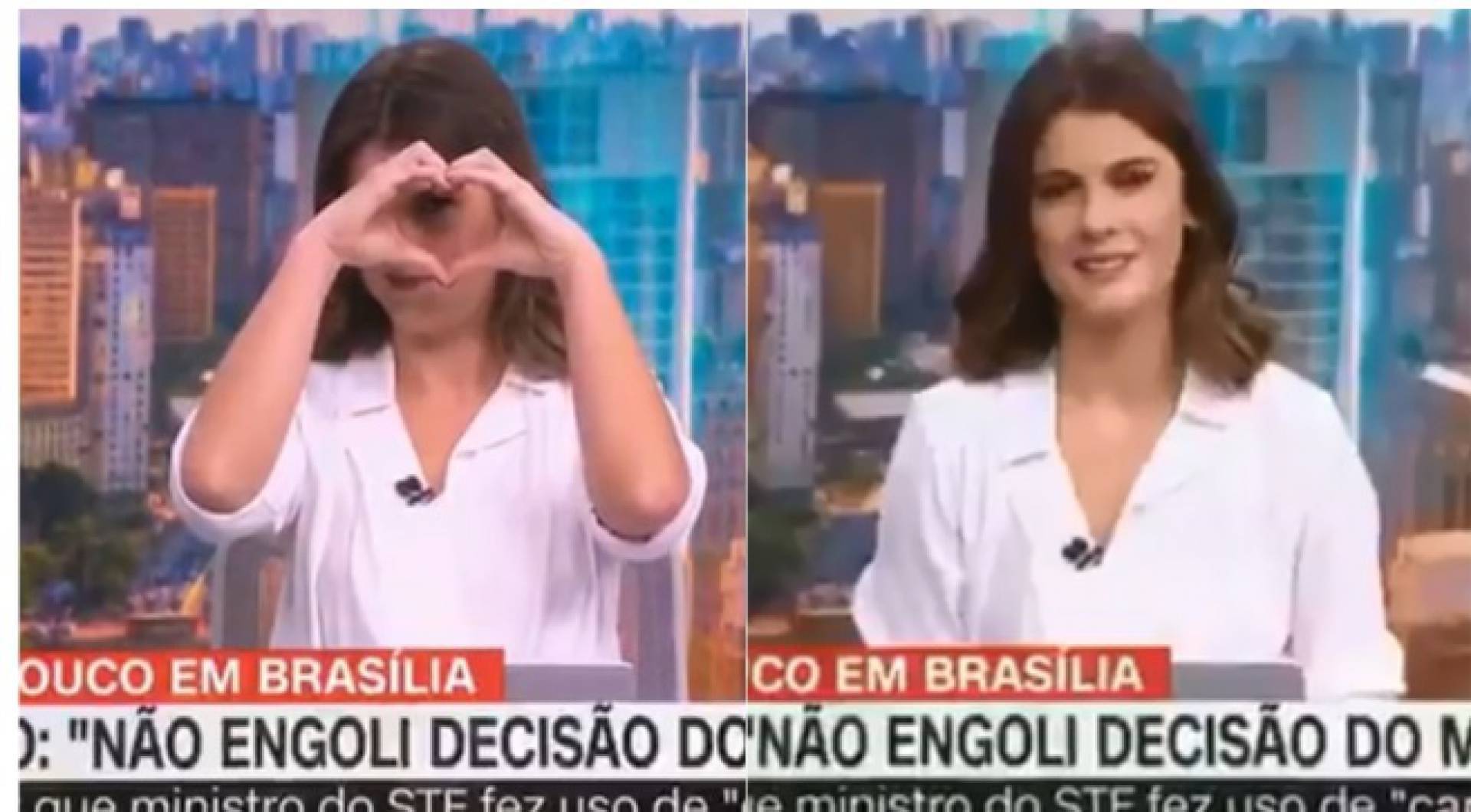 jornalista cnn brasil coraçãozinho