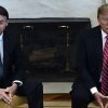 Bolsonaro minimiza críticas de Trump ao Brasil: trump-bolsonaro