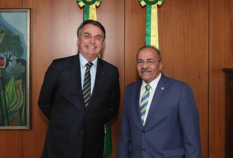 Bolsonaro e Chico Rodrigues