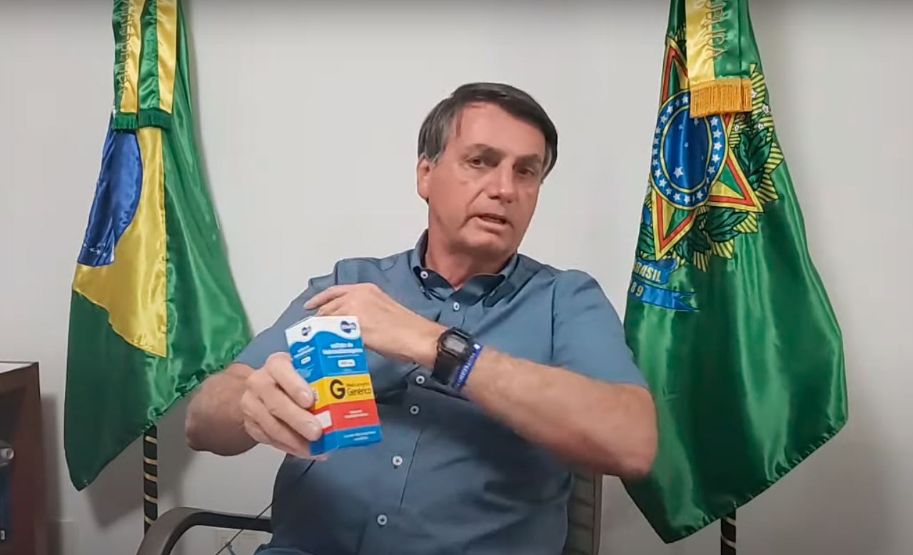 bolsonaro receita cloroquina