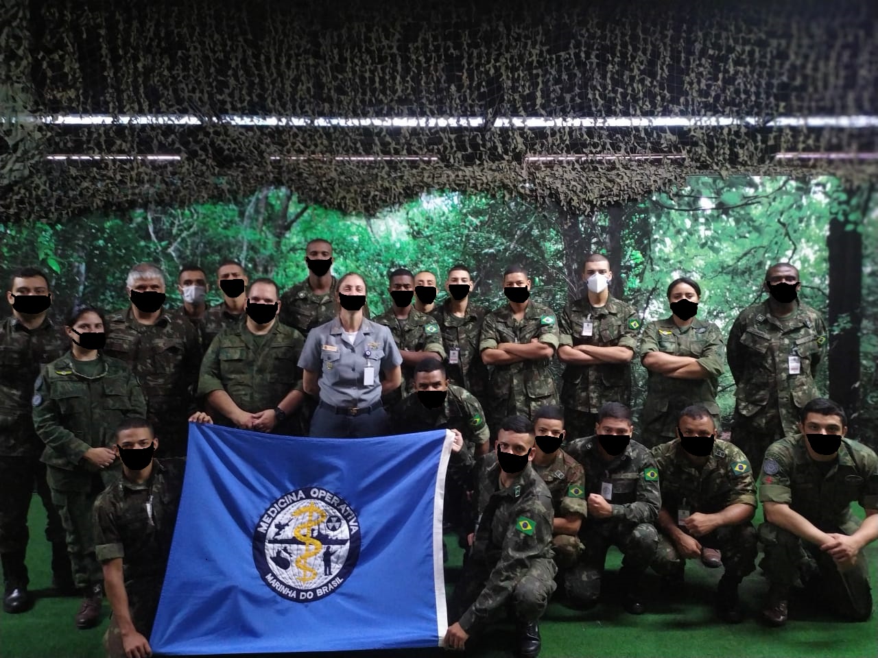 exército foto máscara