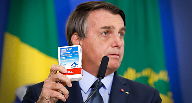 Bolsonaro milhões recursos Fiocruz cloroquina covid tratamento precoce