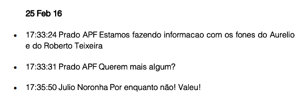 Lula conversas mostram Lava Jato monitorava grampos dilma