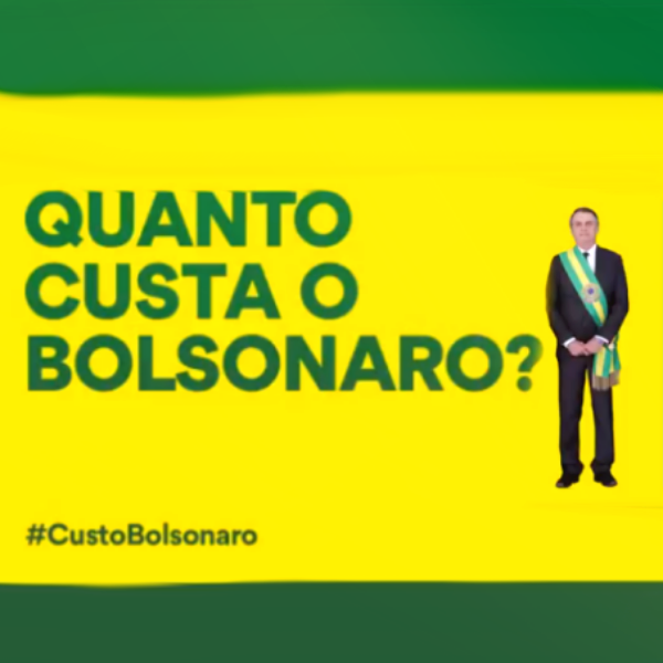 Custo Bolsonaro Vídeo viralizou compartilhado correntes oposição 