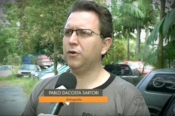 Delegado Pablo Dacosta Sartori tem histórico favoráveis clã Bolsonaro