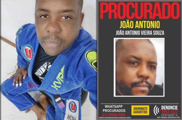 O lutador de jiu-jitsu João Antonio Vieira de Souza