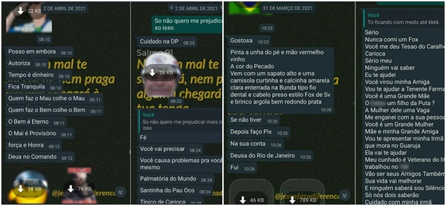 jéssica pm cássio novaes