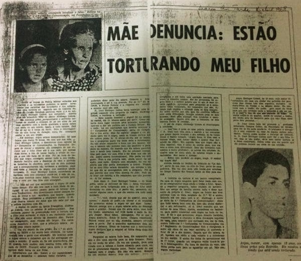 Mulher conta história foto de Dilma em interrogatório