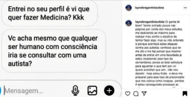 Jovem autista atacada revelar sonho ser médica