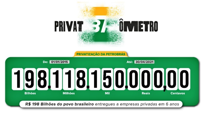 Privatômetro Direção Petrobrás privatizou bilhões últimos anos economia