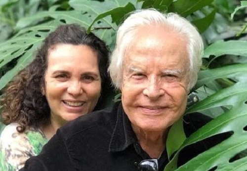 Cid Moreira e Fátima Sampaio