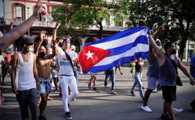 fatores desencadearam maiores manifestações Cuba