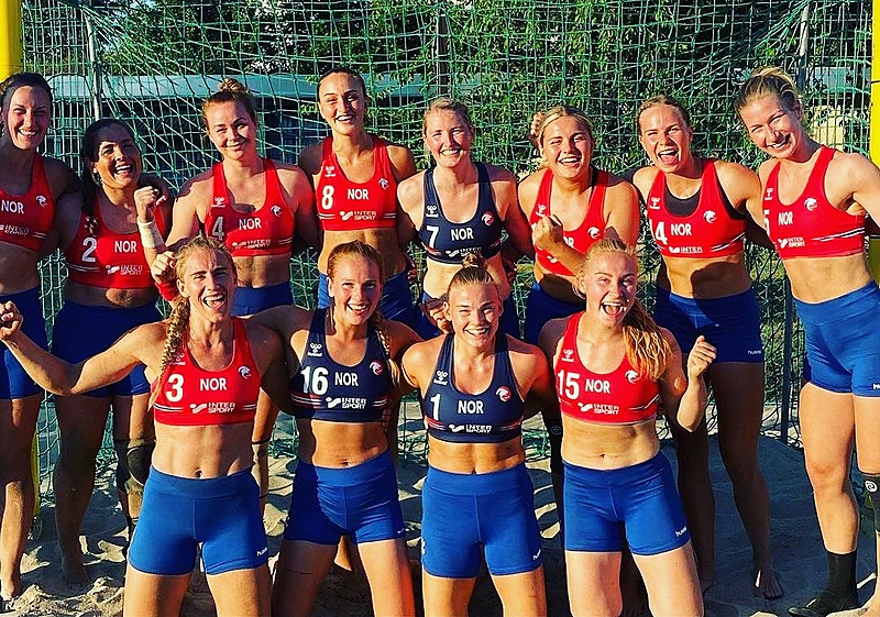 equipe noruega uniforme feminino