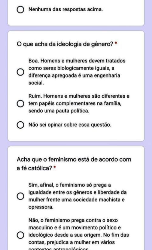 pais de colégio Santo Inácio tradicional rio preocupados feminismo