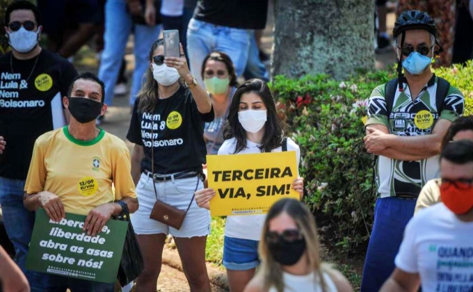 Protesto esvaziado 3ª via mostra esquerda Bolsonaro donos da rua