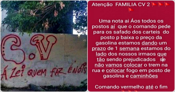 Crime organizado exige postos diminuam preço gasolina Manaus