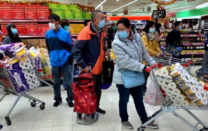 China população estoque comida novo surto Covid-19