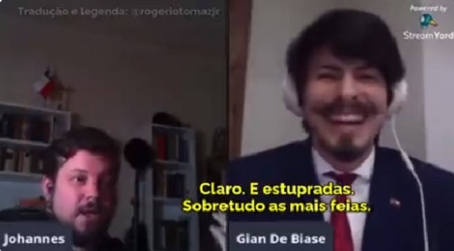 Johannes Kaiser deputado chileno estupro