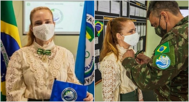 Médica desviou vacinas condecorada Exército Roraima