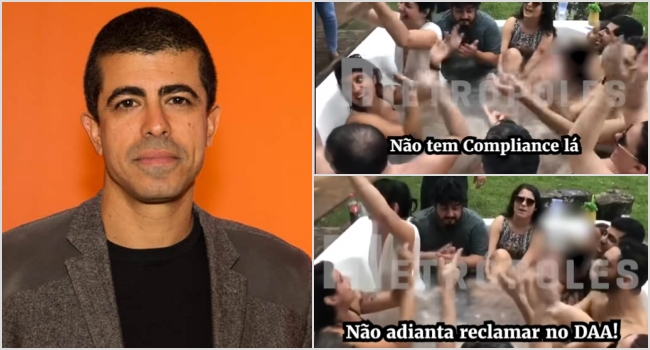 Vaza vídeo Melhem debocha denúncias assédio sexual Globo