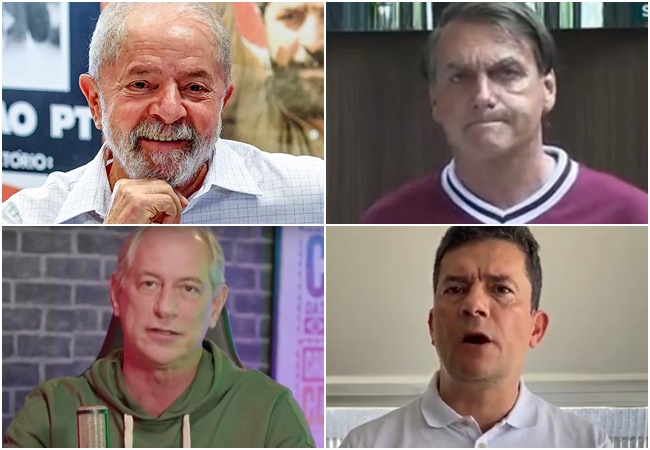 Lula bolsonaro ciro moro eleições 2022