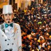 desfile do Homem da meia-noite no Carnaval do Olinda